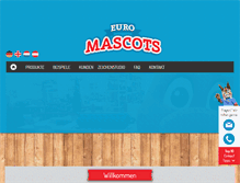 Tablet Screenshot of maskottchen.de